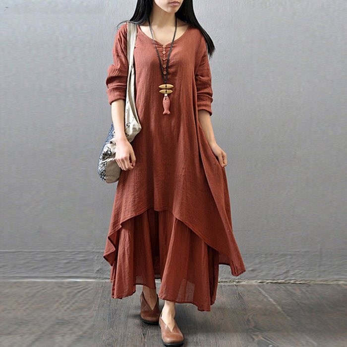 Long Bohemian Gypsy Dress