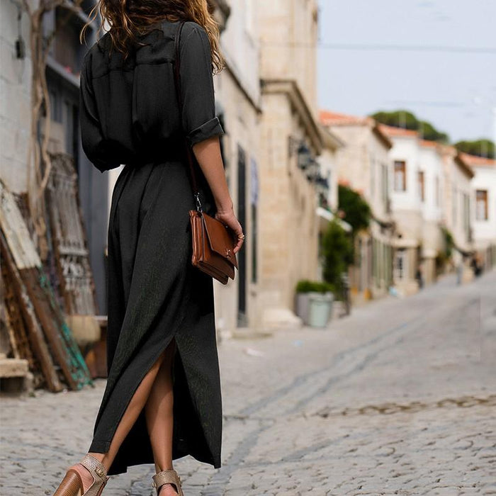 Long Dress Bohemian Look Shirt