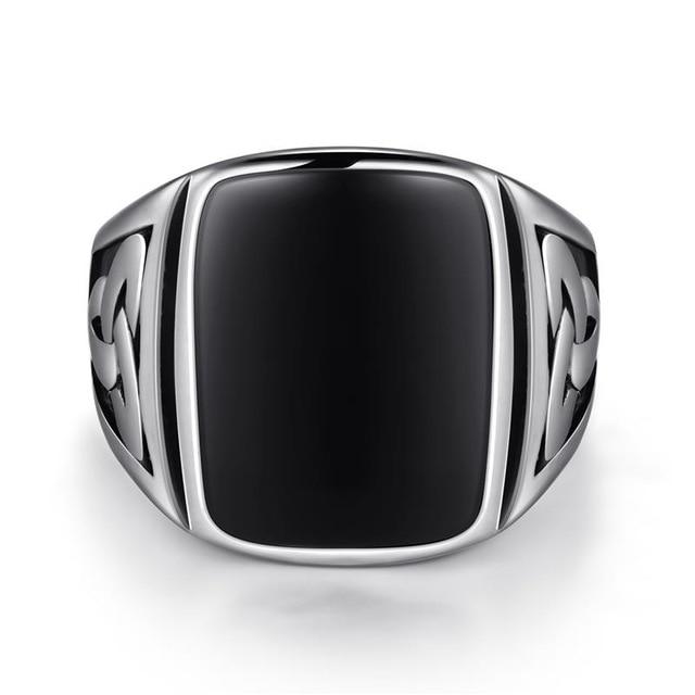 Bague Homme Argent<br>Viking Triquetra</br>