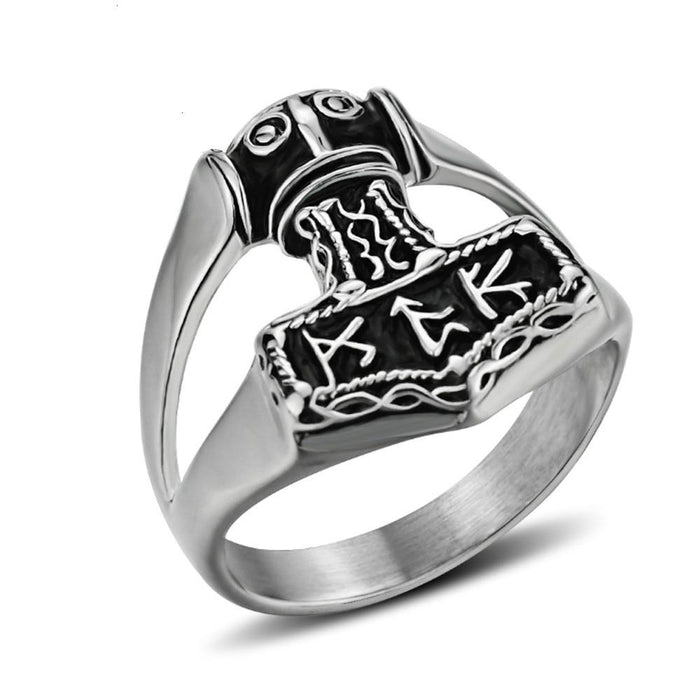 Bague Viking <br>Mjolnir</br>