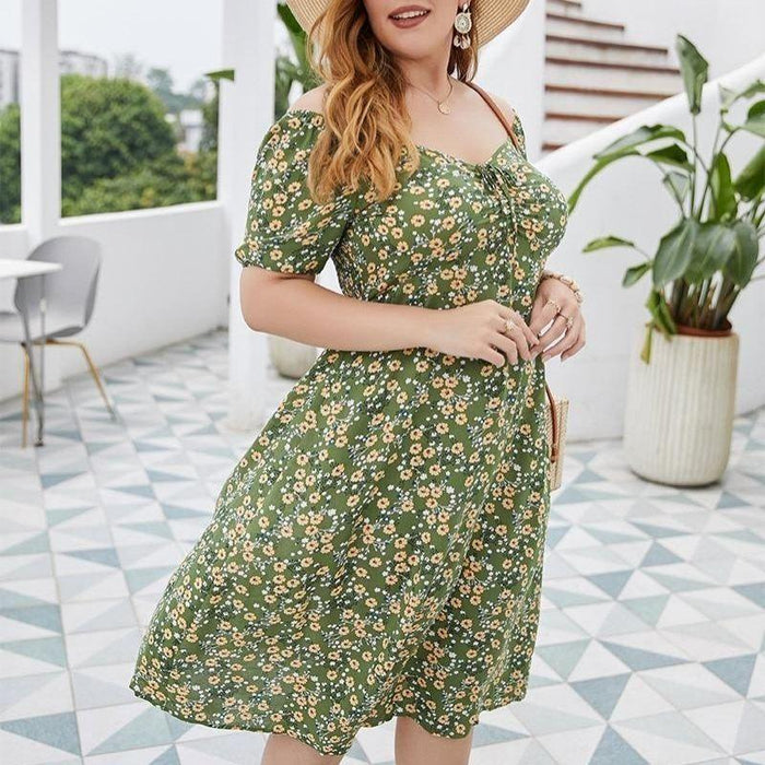 Plus Size Bohemian Chic Dress