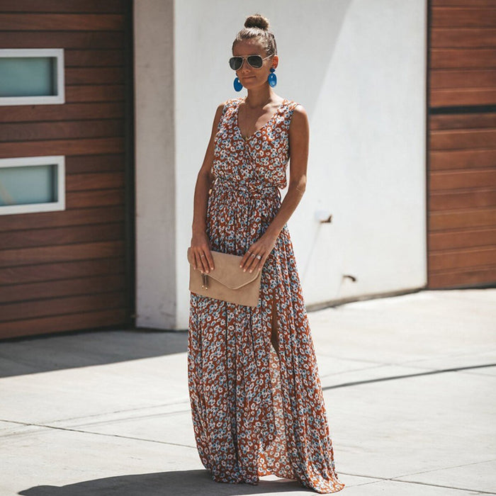 Long Chic Bohemian Dress