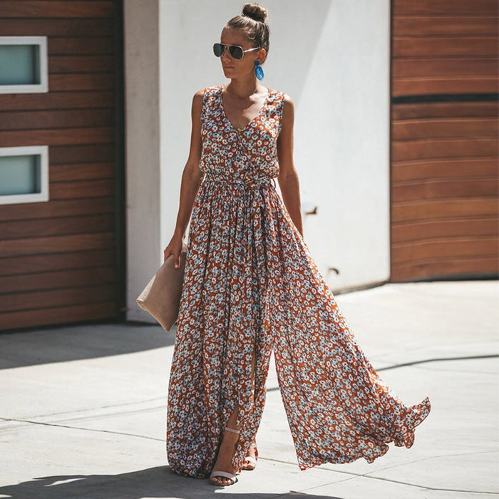 Long Chic Bohemian Dress